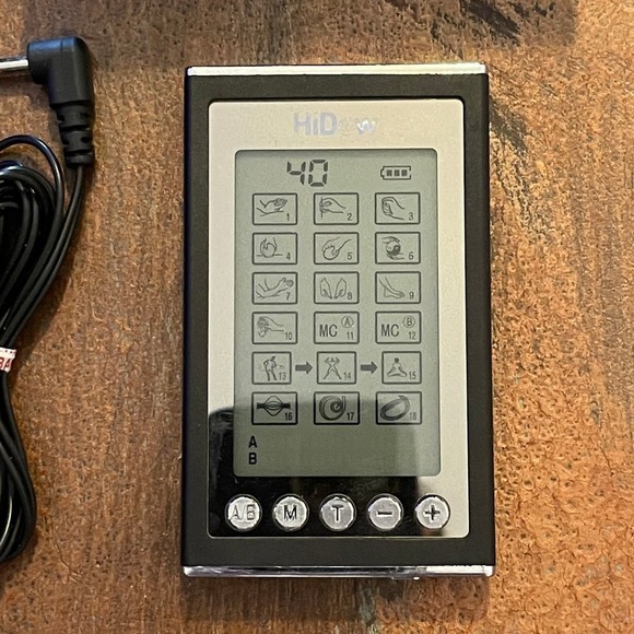 NWT HIDOW Massage Tens AcuElbow Wrap + Acubelt for Legs - Picture 2 of 8